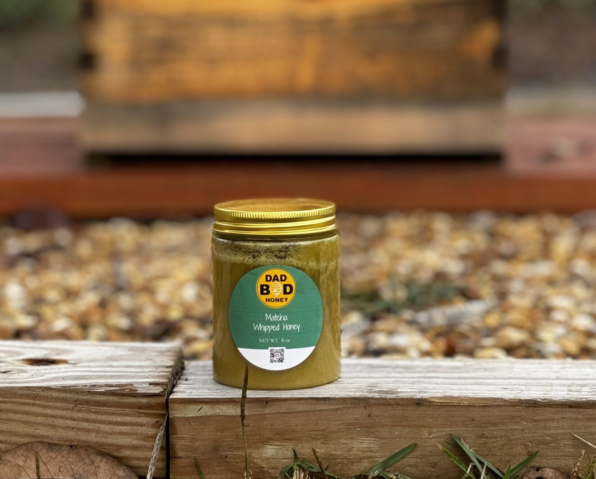 Matcha Whipped Honey